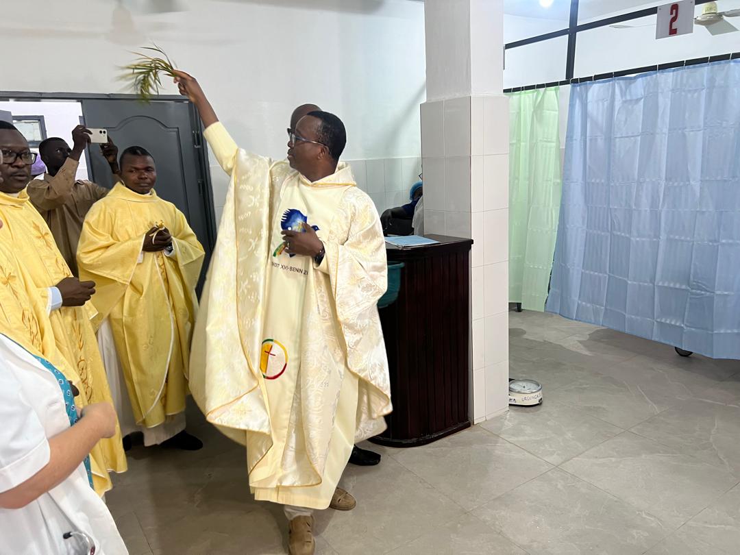 Inauguration d’un nouveau complexe des urgences au CSVH Saint Luc de Cotonou.